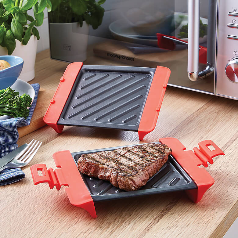 Microwave best sale grill pan