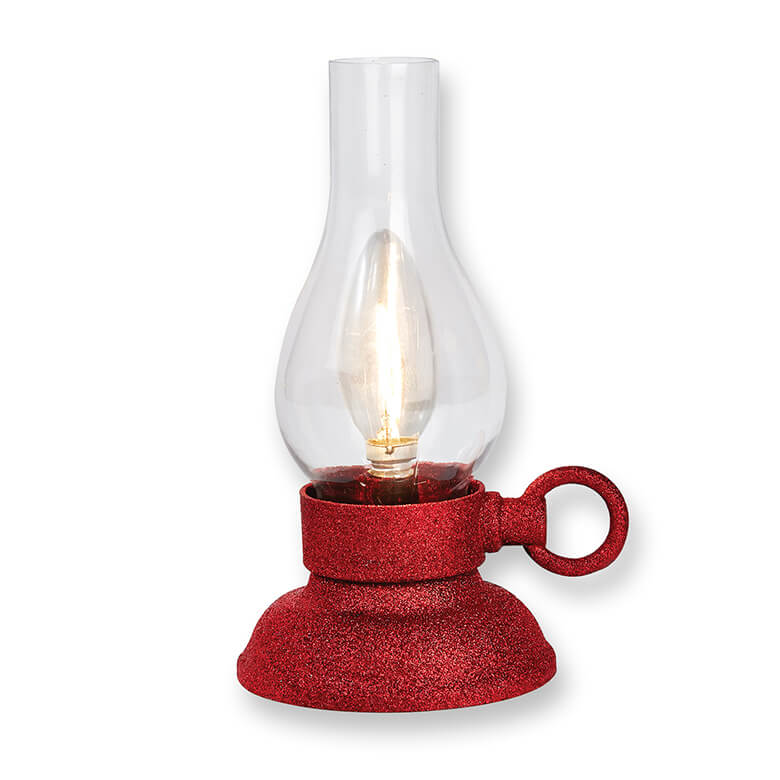 Red antique lamp deals