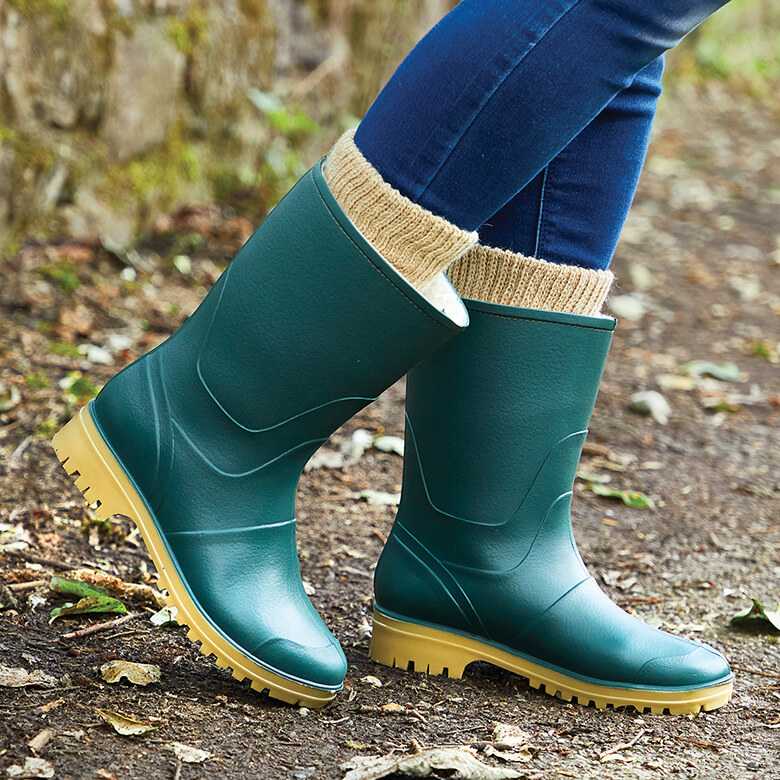 Fleece-lined Wellingtons | Coopers Of Stortford