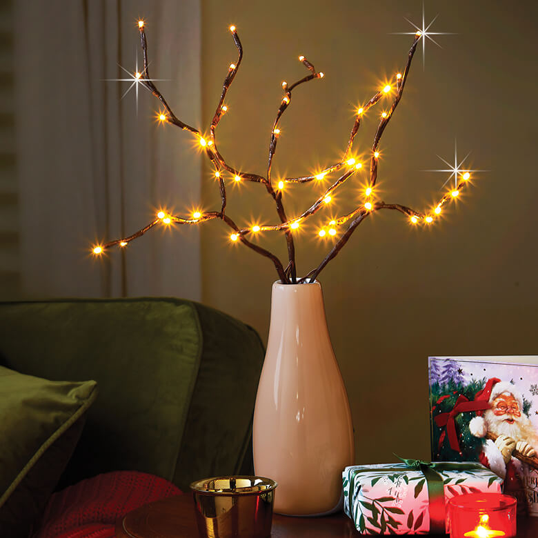 Vase lights discount