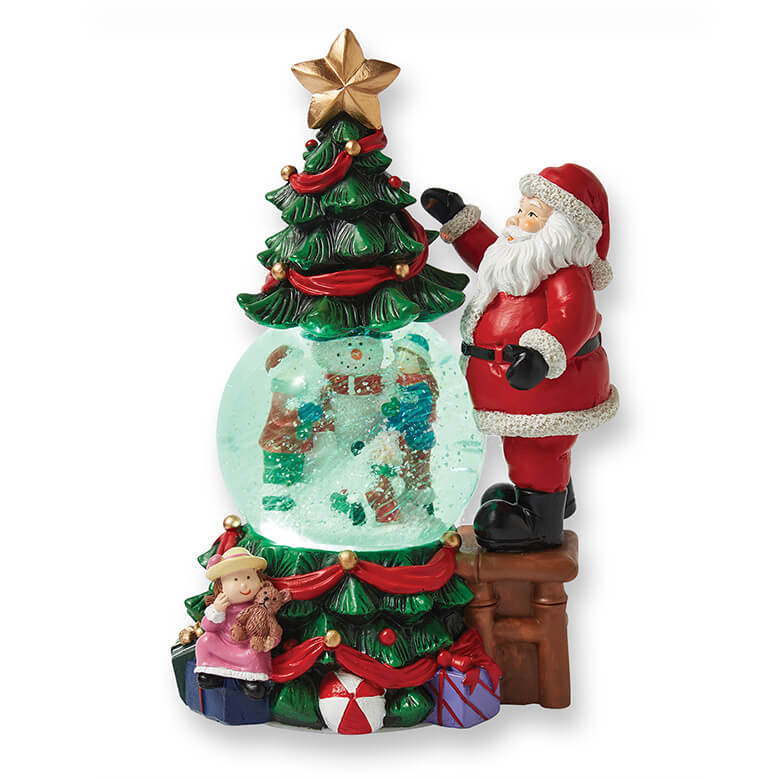 Santa with christmas tree Clearance