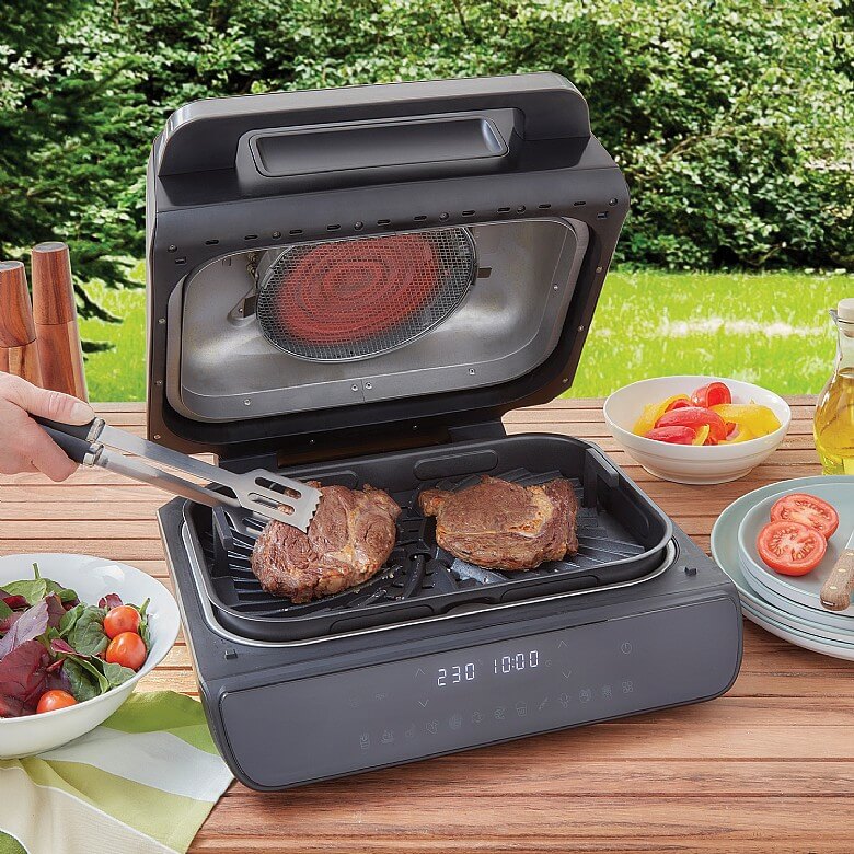Electric bbq machine clearance