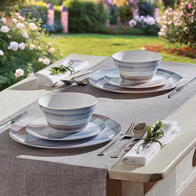 Outdoor dish sets discount
