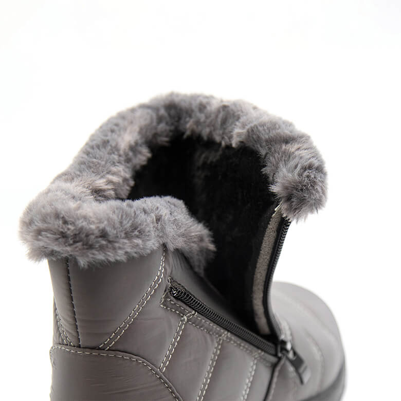 Women's Grey Winter Boots Coopers Of Stortford