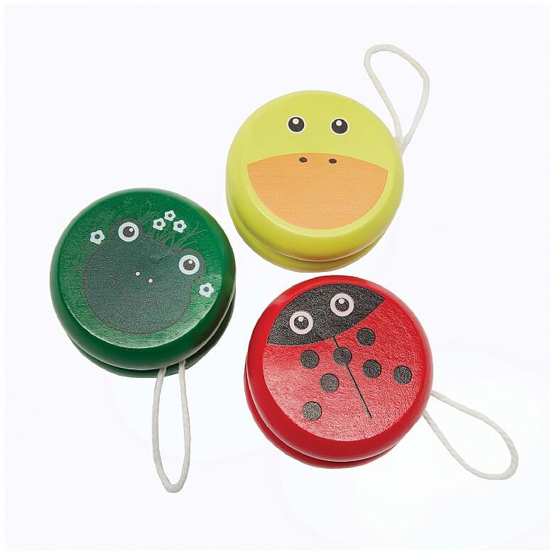 Wooden Animal Yo-Yo - Wooden Toys