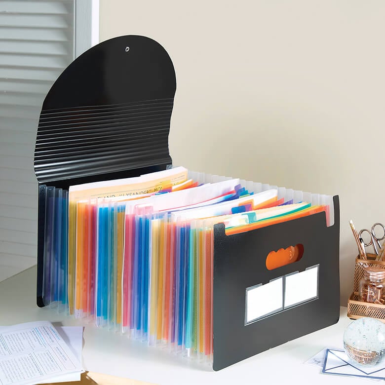 24 pocket File Folder
