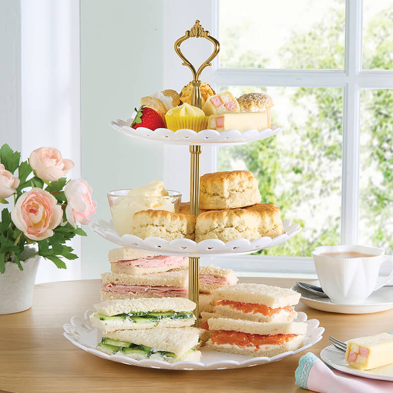 3-Tier Cup Cake Stand Round Coopers Of Stortford