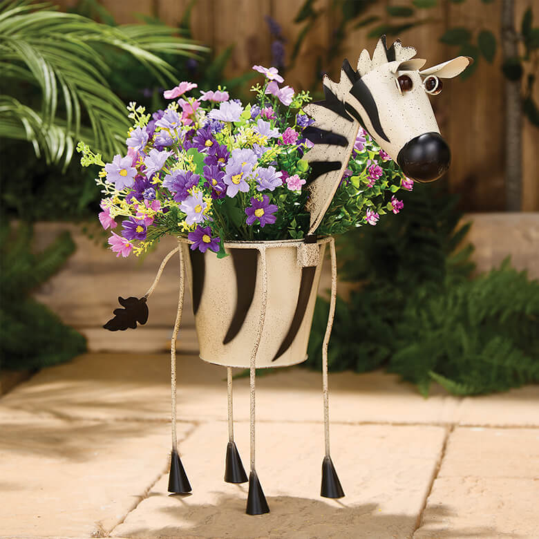 Zac the Zebra Planter | Coopers Of Stortford