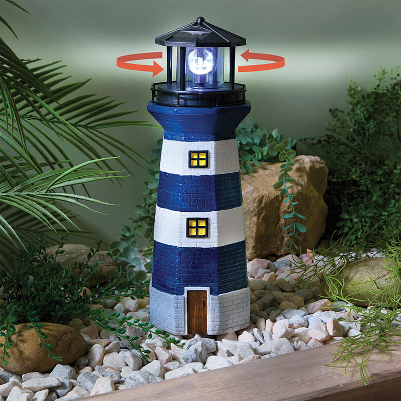 Solar Garden Lighthouses Lawn Lighthouse Solar Beacons | Lighthouse