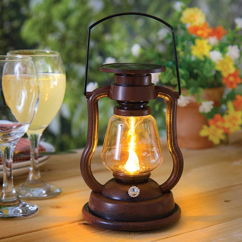 Solar Bronze Storm Lantern | Coopers Of Stortford