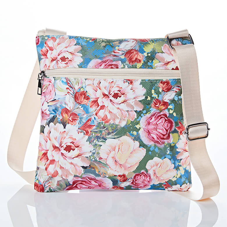 Crossbody Floral Bag FREE RFID Purse Coopers Of Stortford