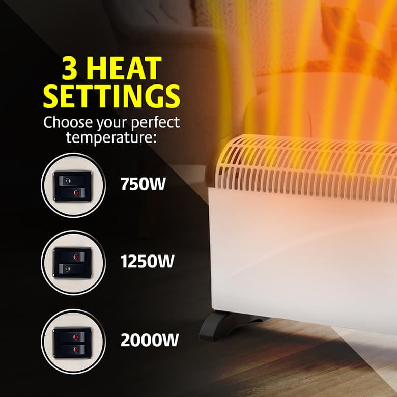 2kW Convector Heater | Coopers Of Stortford
