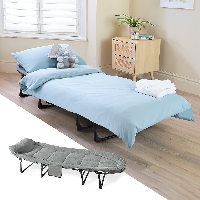 Portable Foldable Single Bed | Coopers Of Stortford