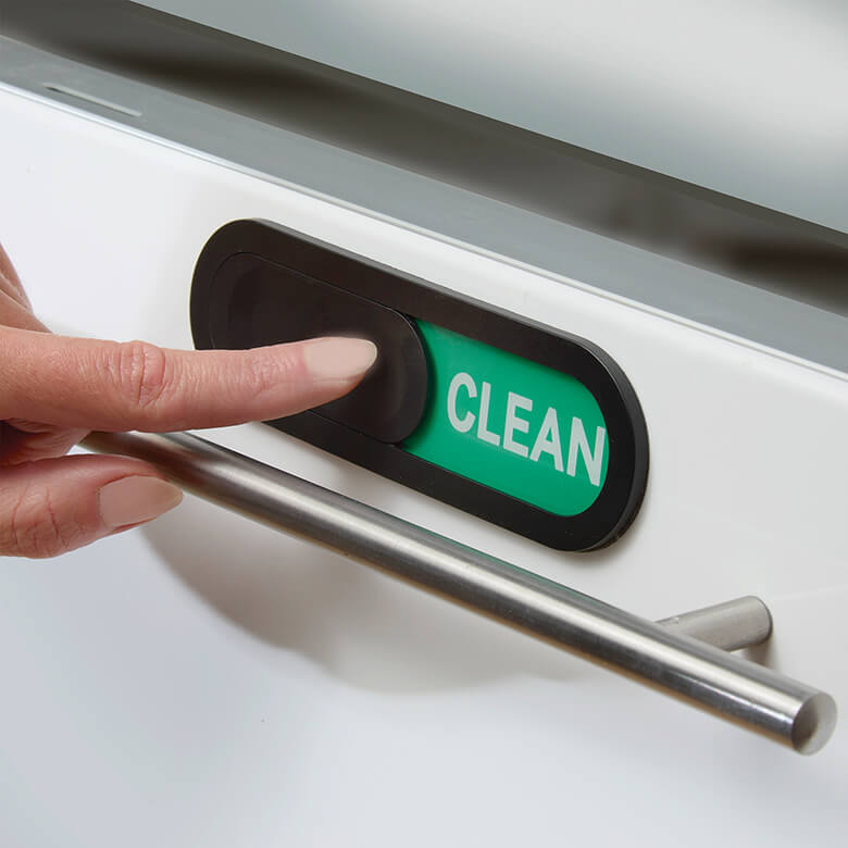 sourcing map Magnete per lavastoviglie Clean Dirty Sign rettangolare versione rosso-verde, magnetico, facile da far scorrere per lavastoviglie accessori da cucina indicazione