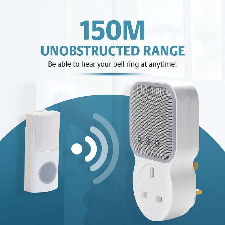 Plug-In Wireless Doorbell Coopers Of Stortford