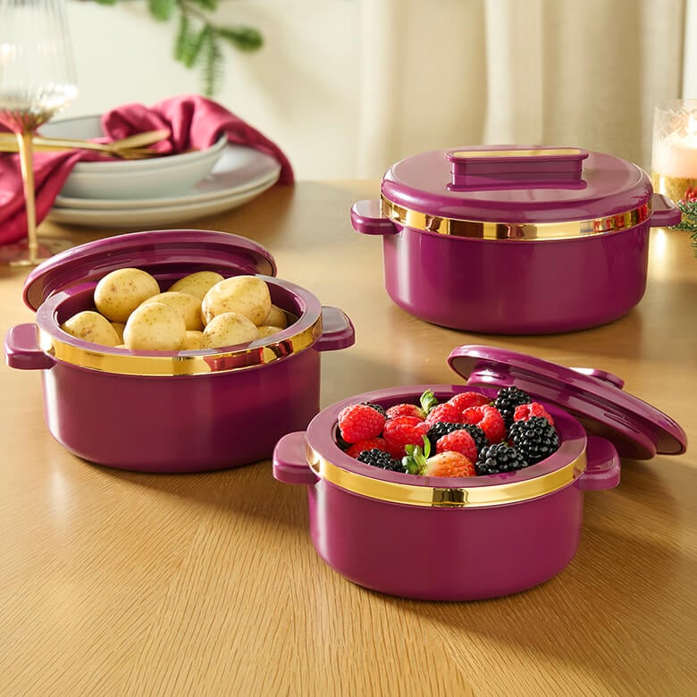 Set of 3 Perfect Temp Thermo Pots