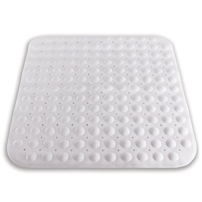 Square on sale shower mats