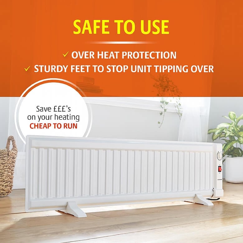 600W Low Level Oil Filled Radiator