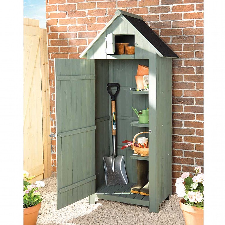 Compact Sentry Garden Shed Great Looking Storage Solution Compact Sentry Garden Shed Great, Storage For Garden Tools Uk