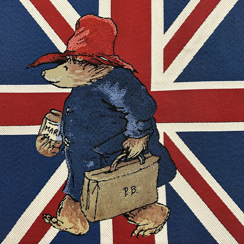 Flat Tote Bag Paddington Union Jack