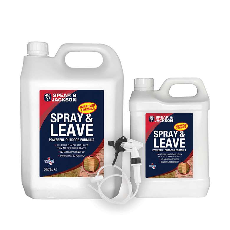 Spear & Jackson Spray And Leave 5L + 2.5L Coopers Of Stortford