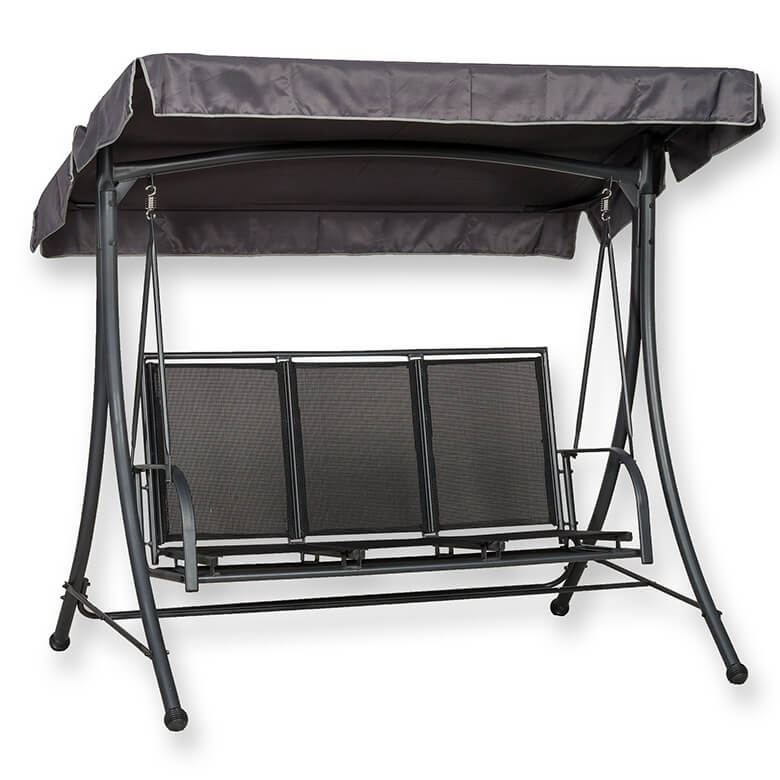 Tubular 3 seater swing hammock deals