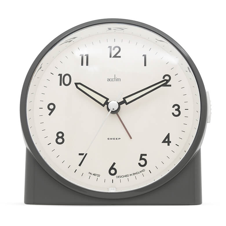 Acctim Arlo Analogue Alarm Clock Heathland Coopers Of Stortford