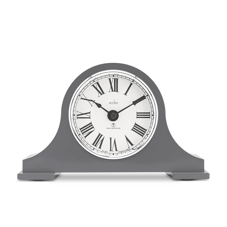 Acctim Foxton Radio Controlled Mantel Clock Earl Grey Coopers Of