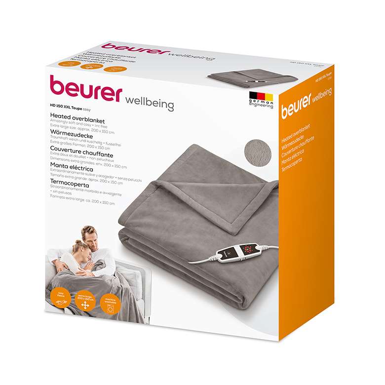 Beurer Couverture chauffante Cosy Nordic HD 150 XXL Cosy Nordic 