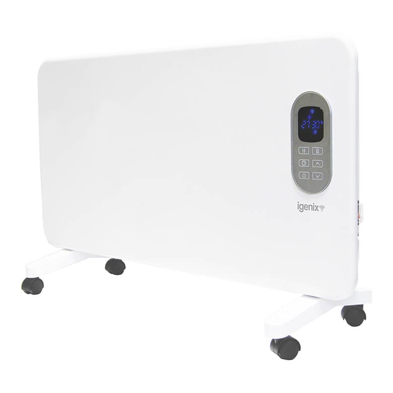 Igenix 1.5KW Smart Panel Heater With 24Hr Timer - Amazon Alexa Compatible -  White | Coopers Of Stortford