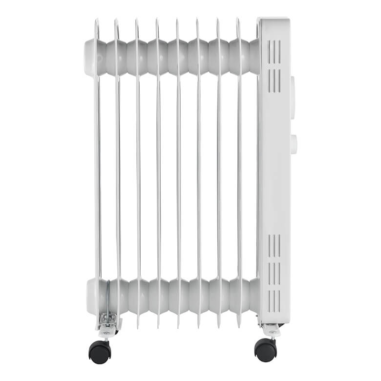 Igenix 1.5KW Manual Oil Filled Portable Radiator - White | Coopers Of  Stortford