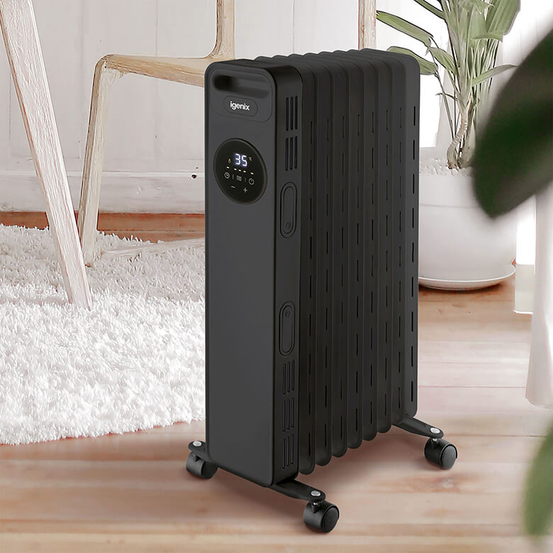 Oil radiator clearance