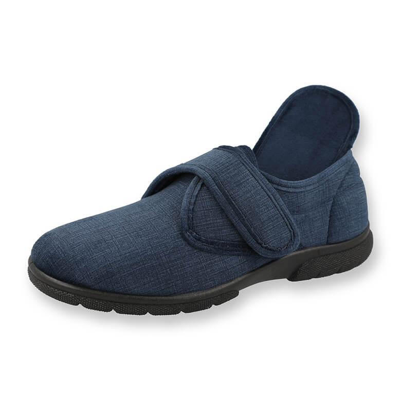 Mens slippers in wide sizes sale
