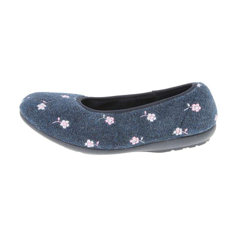 Ladies wide fit best sale slippers size 6