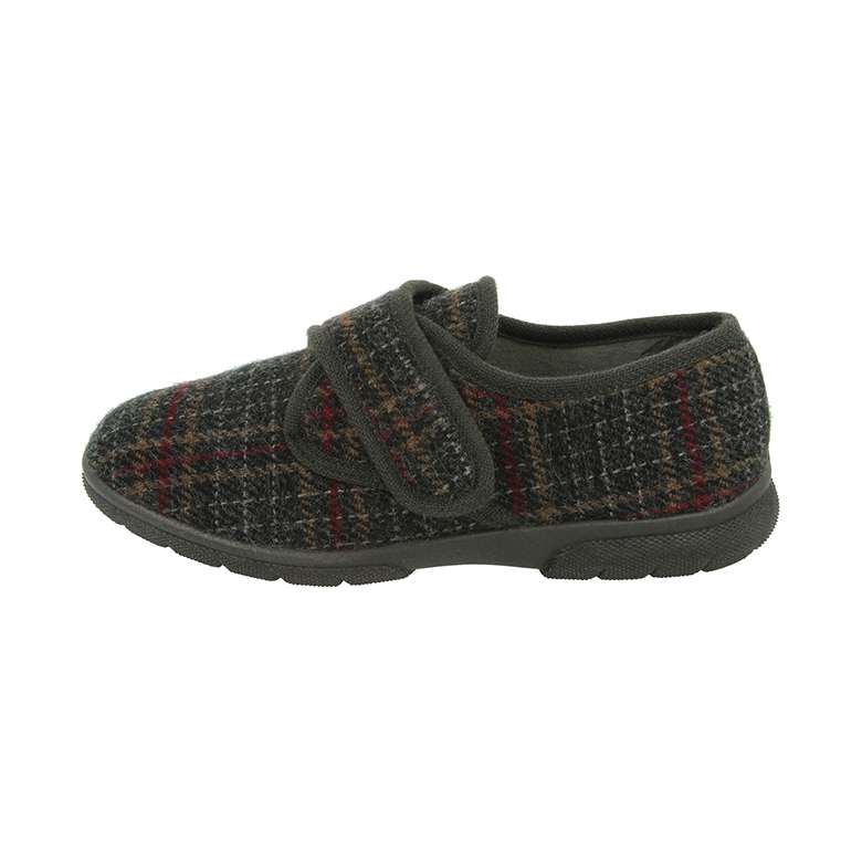 Mens velcro store slippers size 6