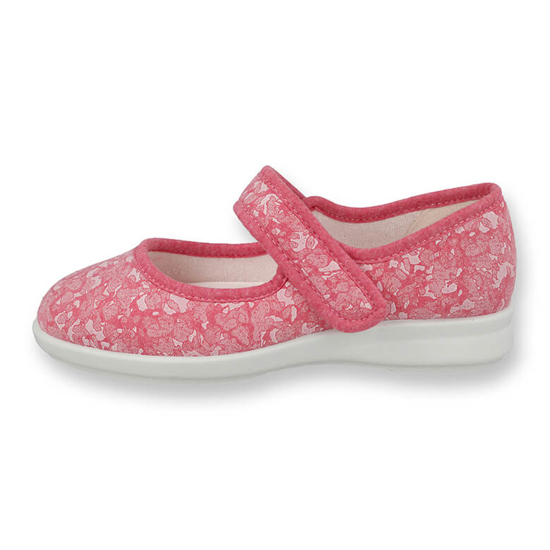 Pelican Women s Wide Fit Canvas Shoes Pink Coopers Of Stortford