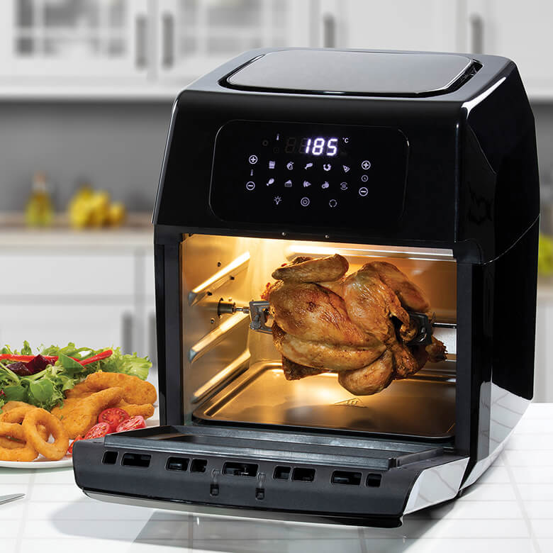 Daewoo 12L Digital Rotisserie Air Fryer Oven Coopers Of Stortford