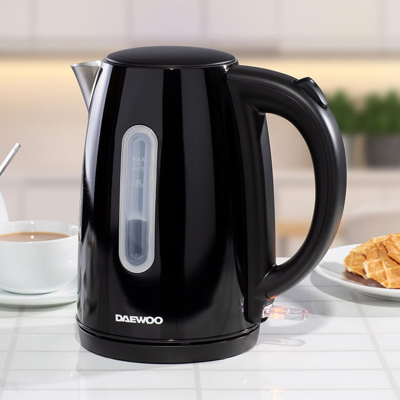 Daewoo Kensington 3KW Jug Kettle Black Coopers Of Stortford