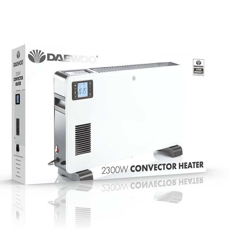 Daewoo 2300W Convector Heater Coopers Of Stortford
