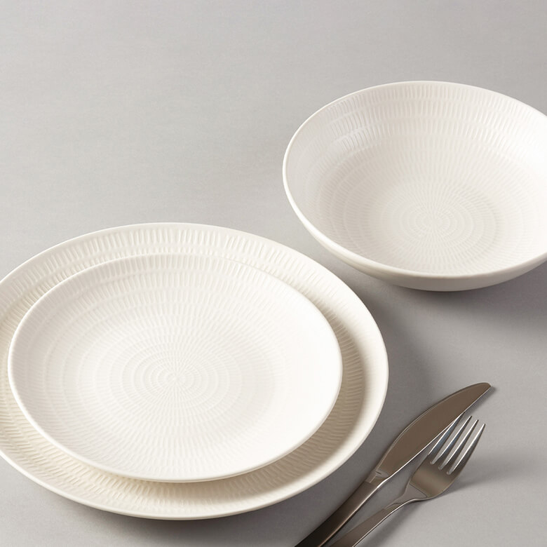 Porcelain dinner plates clearance set of 12