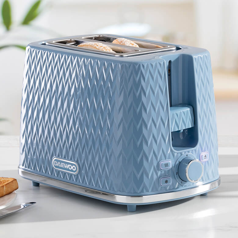 Light blue on sale toaster