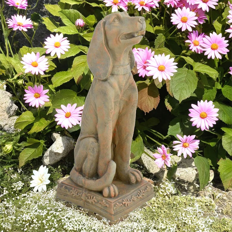 Dog Sitting Sienna Sand Effect Coopers Of Stortford