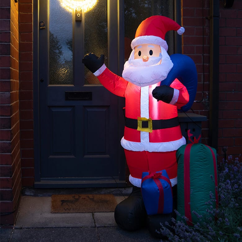 Inflatable father christmas for sale Clearance