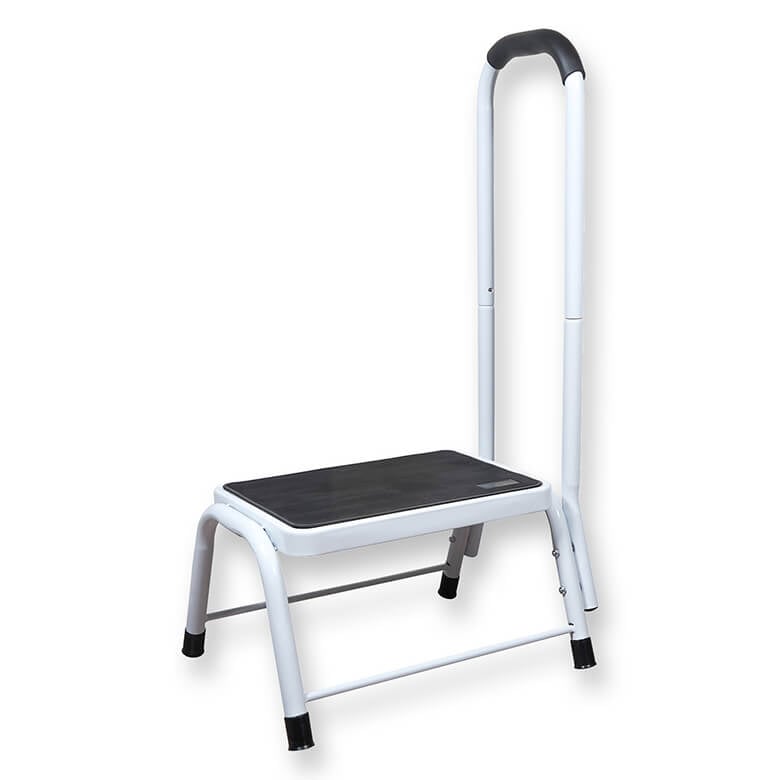 Step Stool With Handrail | Coopers Of Stortford