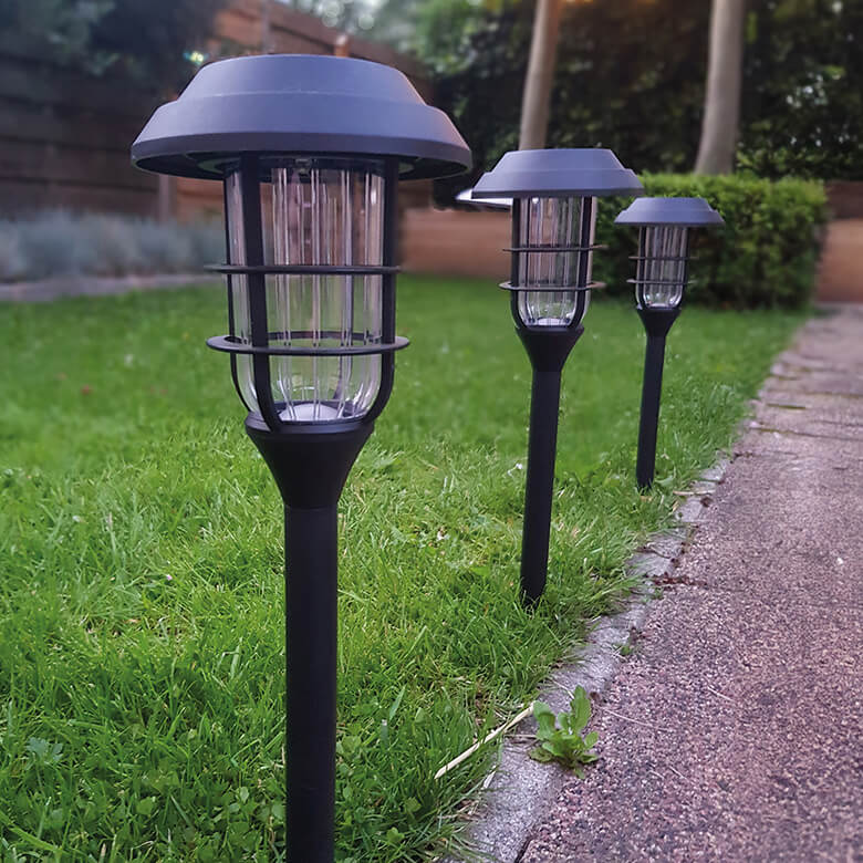 Solar Stake LED Light Pack of 4 Coopers Of Stortford