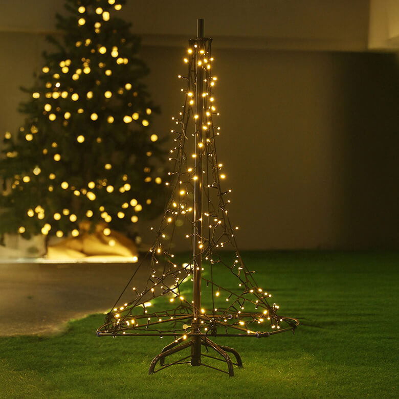 All Surface Twinkle LED Tree Warm White 0.9m