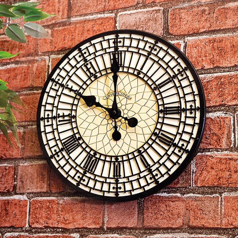 Big Ben Design 12' Outdoor Wall Clock Coopers Of Stortford