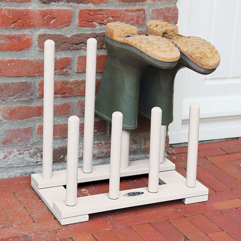 Cream Floor Boot Rack Coopers Of Stortford