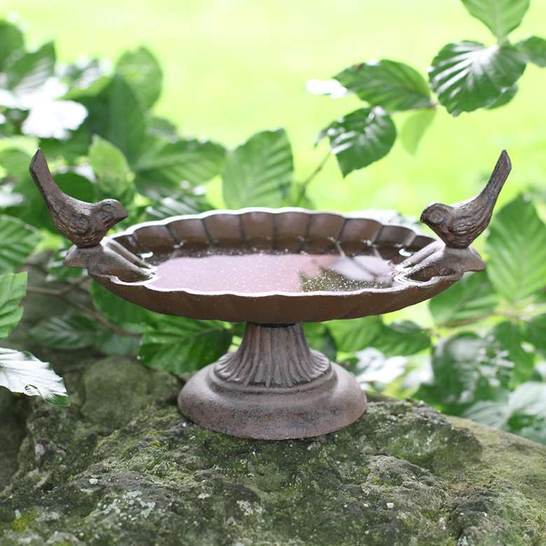 Bird Bath on Pole Coopers Of Stortford