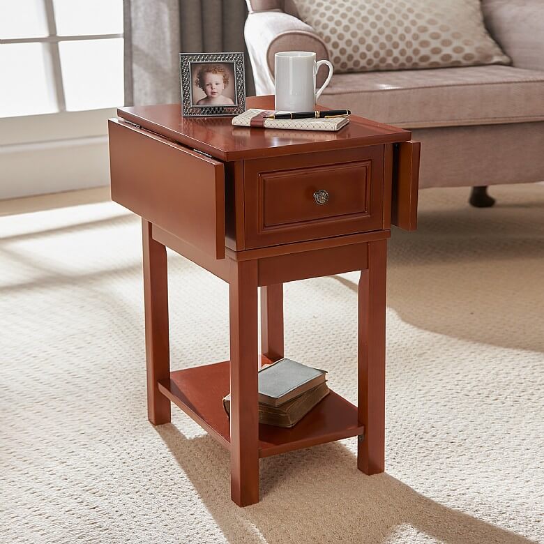 Dark oak drop leaf table deals